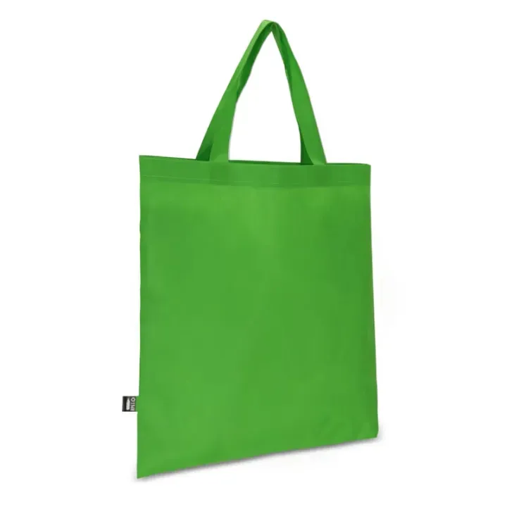 R-PET Carry bag non-woven short handles 38 x 42cm 75g/m² - LT91327 (N0032)